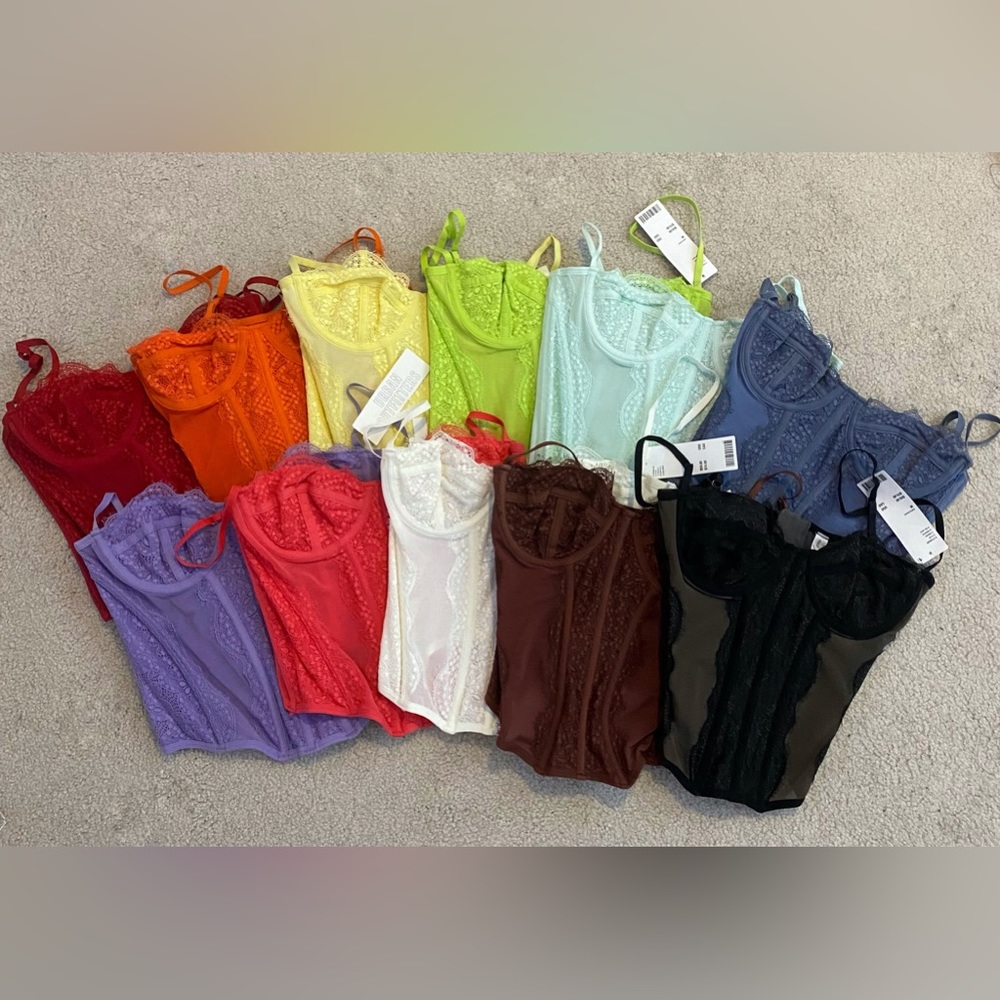 Urban Outfitters Out From Under Modern Love Corset